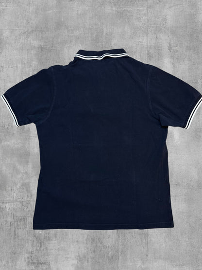 Fred Perry Polo Shirt Schwarz Weiß M