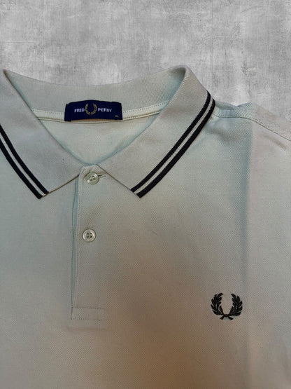 Fred Perry Polo Shirt Helltürkis XL