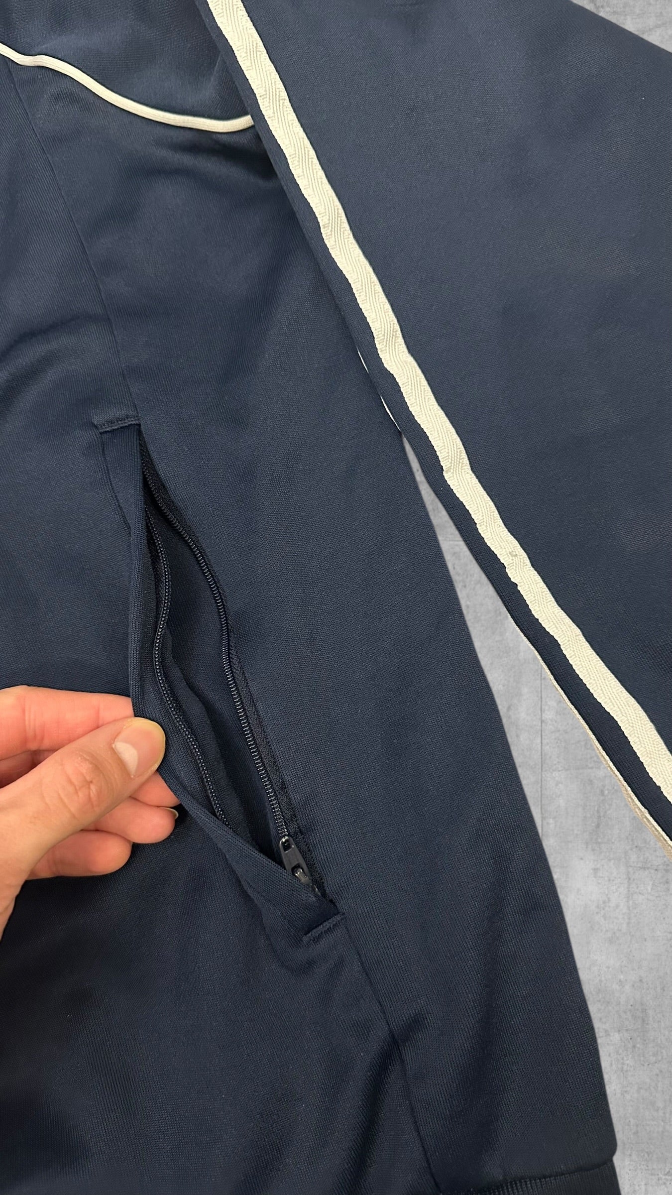 Adidas Firebird Vintage Trainingsjacke Navy Blau M