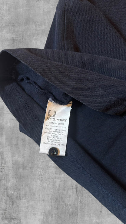 Fred Perry Polo Shirt Navy Blau XL