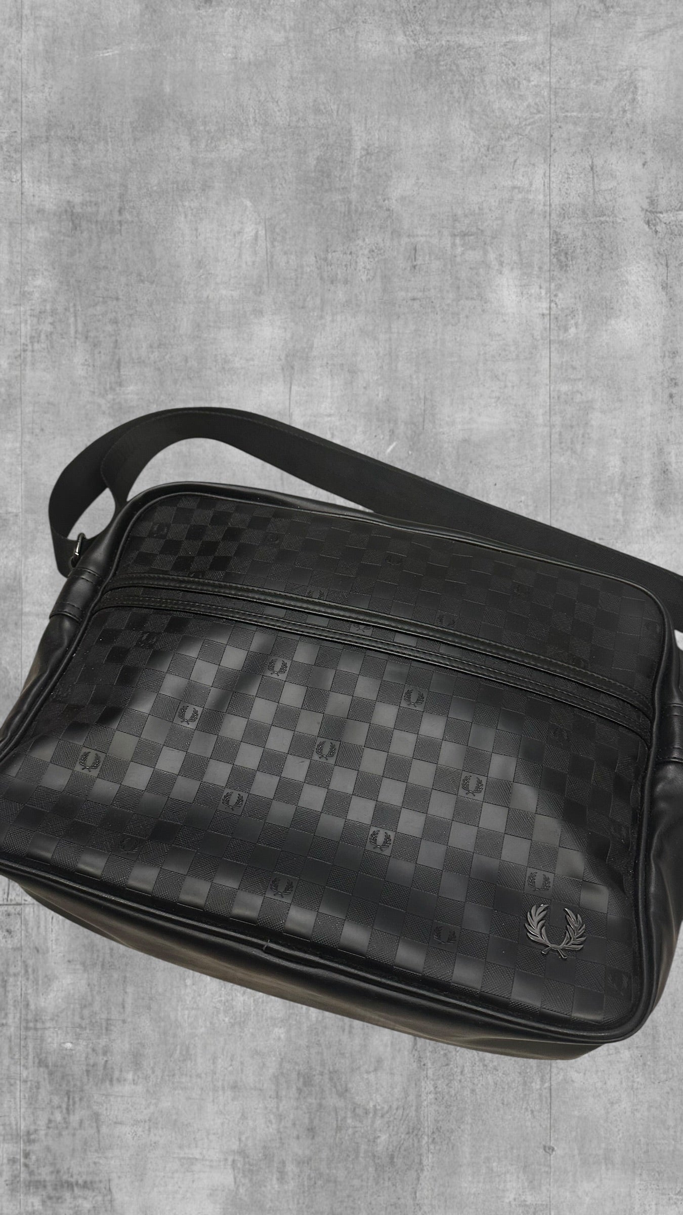 Fred Perry Umhängetasche Schwarz