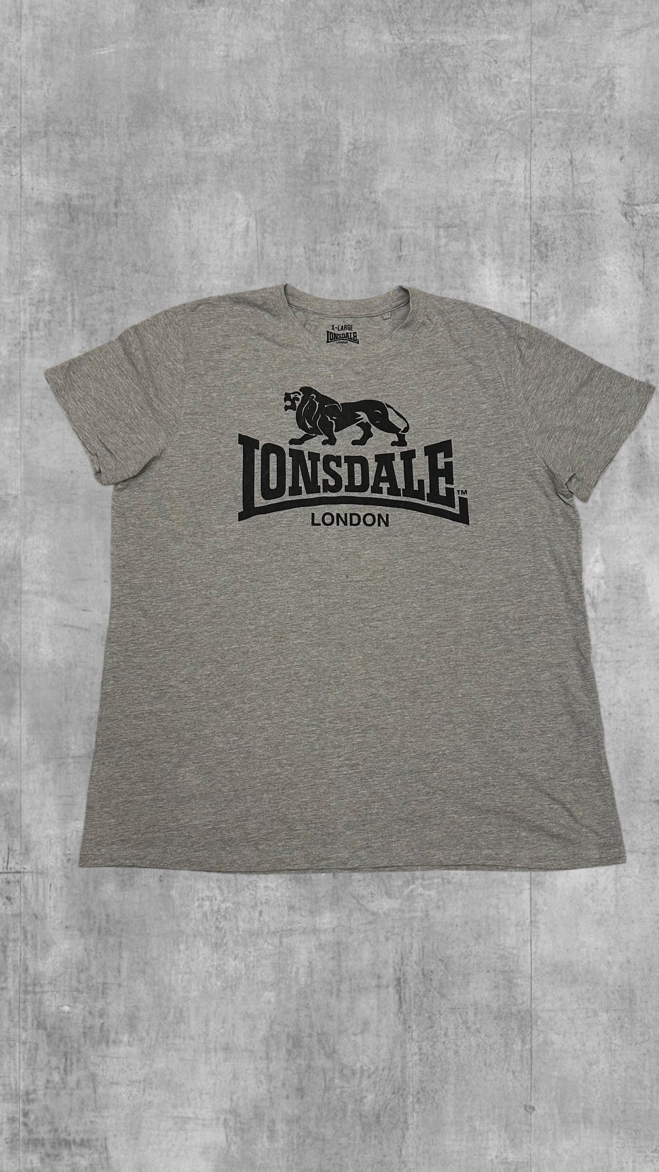 Lonsdale London T-Shirt Grau XL