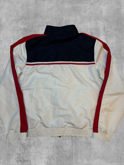 Sergio Tacchini Trainingsjacke Weiß Navy Blau L