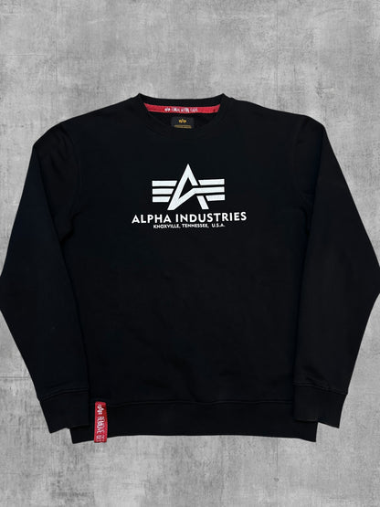 Alpha Industries Sweatshirt Schwarz L