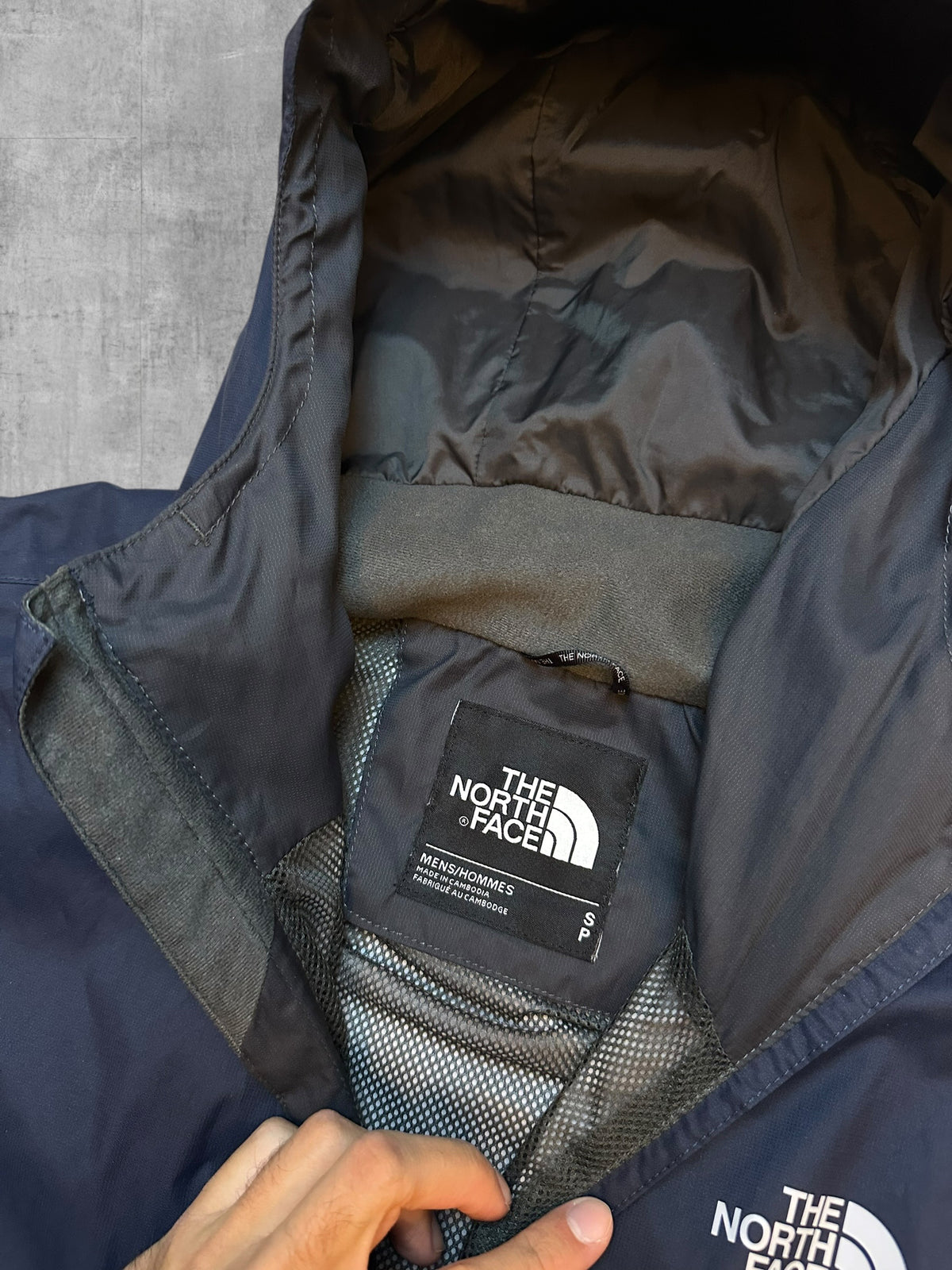 The North Face Regenjacke Wetterjacke Schwarzblau S