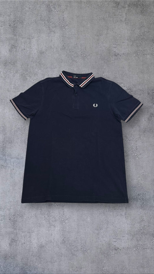 Fred Perry Polo Shirt Navy Blau M
