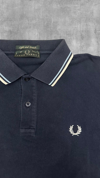 Fred Perry Polo Shirt Schwarzblau L