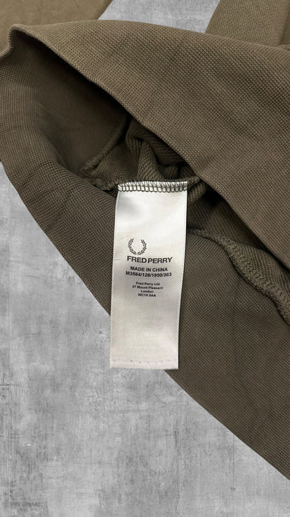 Fred Perry Vintage Sweatshirt Khaki XS