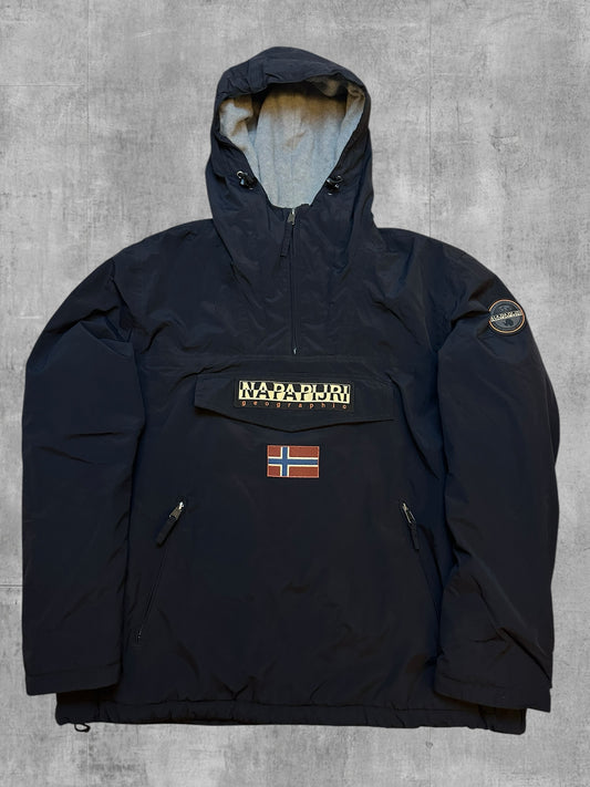 Napapijri Jacke Windbreaker Gefüttert Schwarz 3XL
