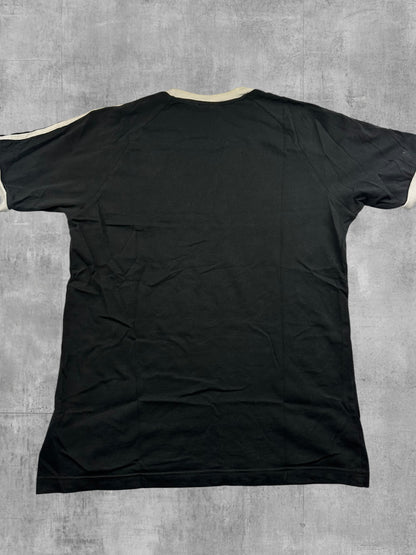 Adidas T-shirt Schwarz Weiß M