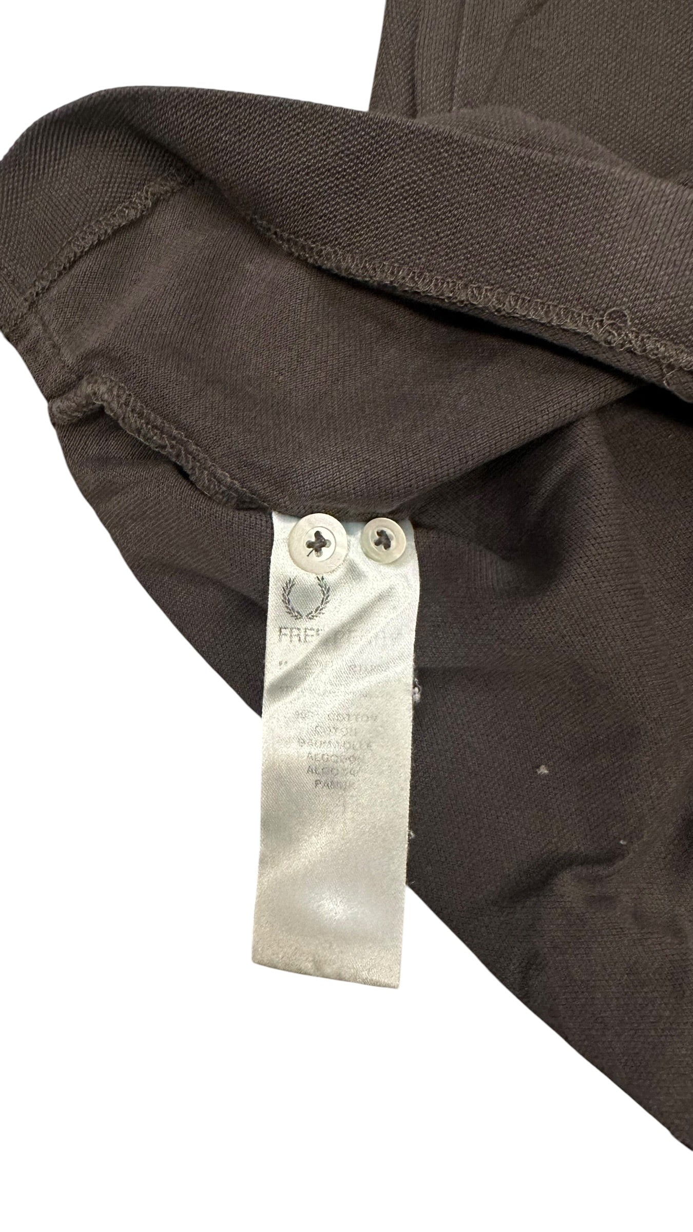 Fred Perry Polo Shirt Dunkelgrau M