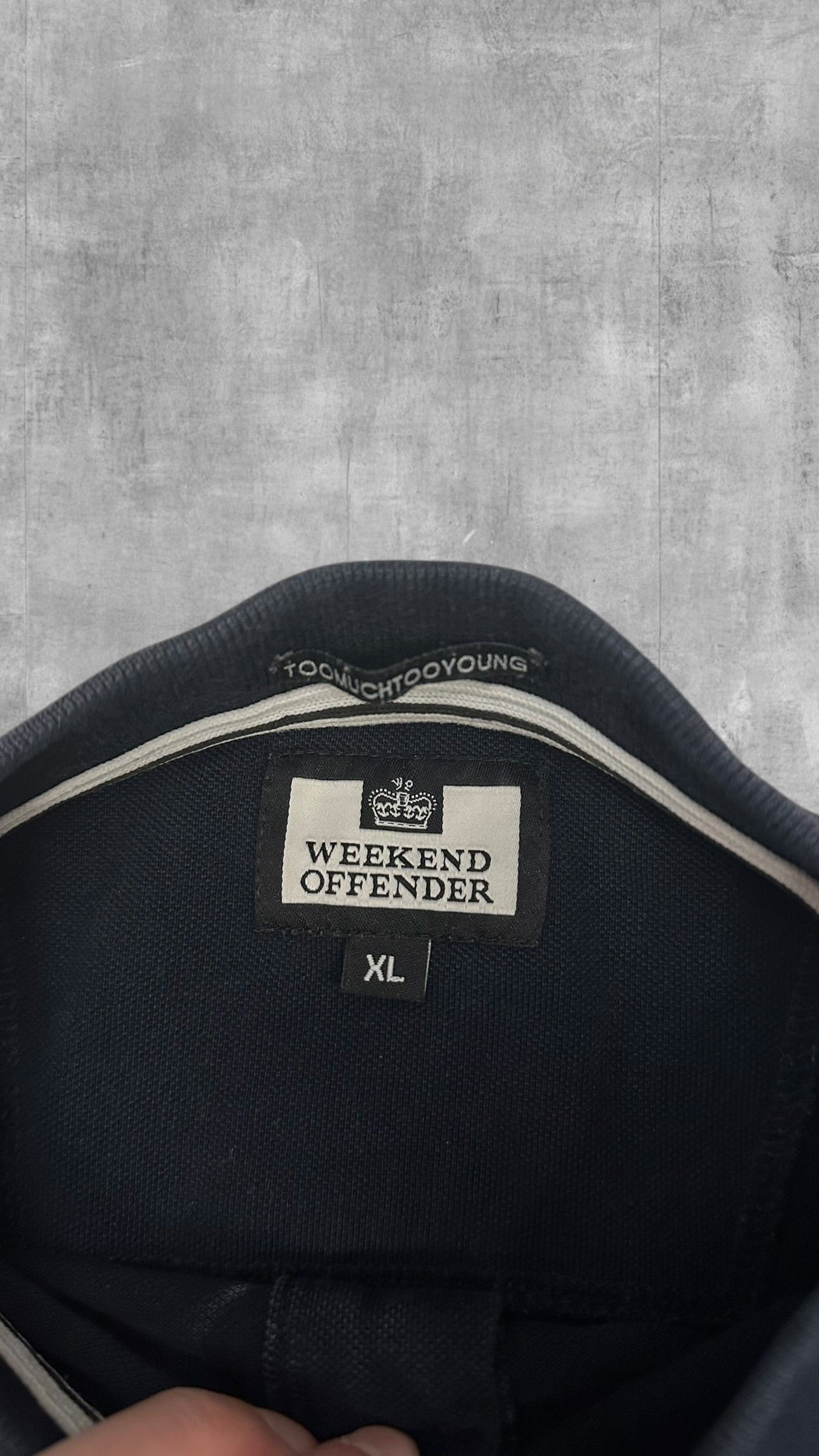 Weekend Offender Polo Shirt Schwarz XL