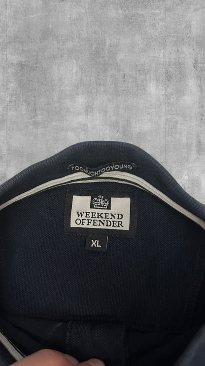 Weekend Offender Polo Shirt Schwarz XL