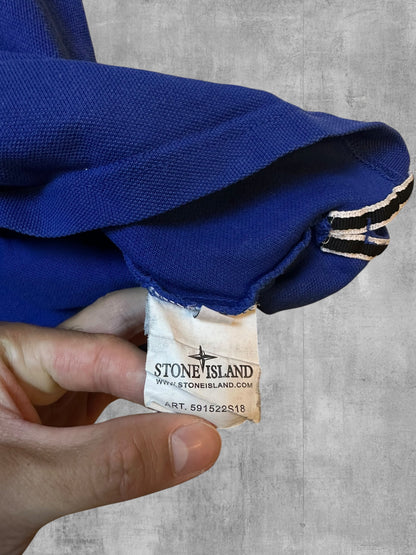 Stone Island Vintage Polo Shirt Blau M