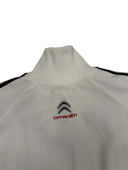Fred Perry x Citroën Trainingsjacke Taped Weiß Schwarz L