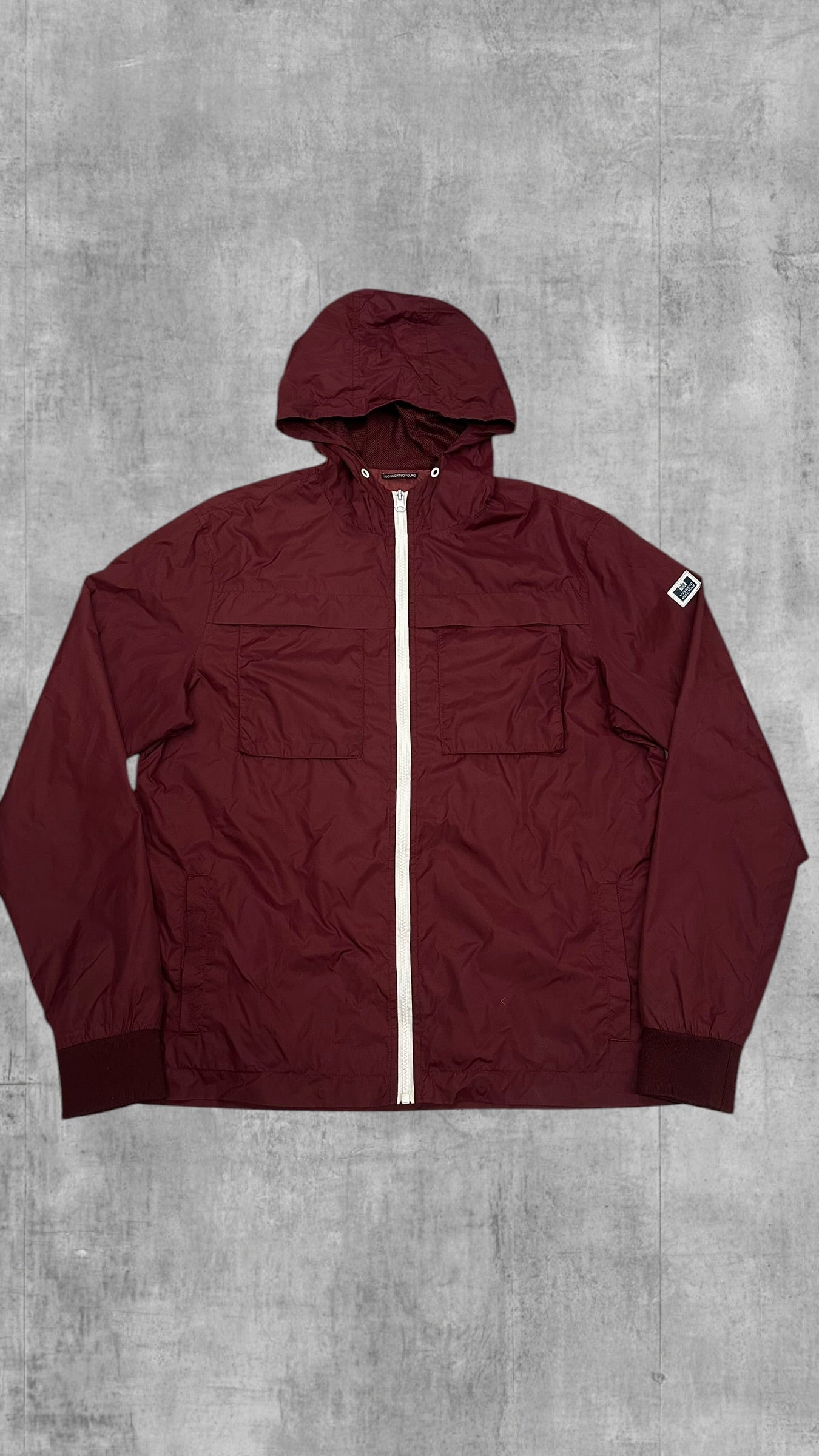 Weekend Offender Windbreaker Jacke Weinrot L