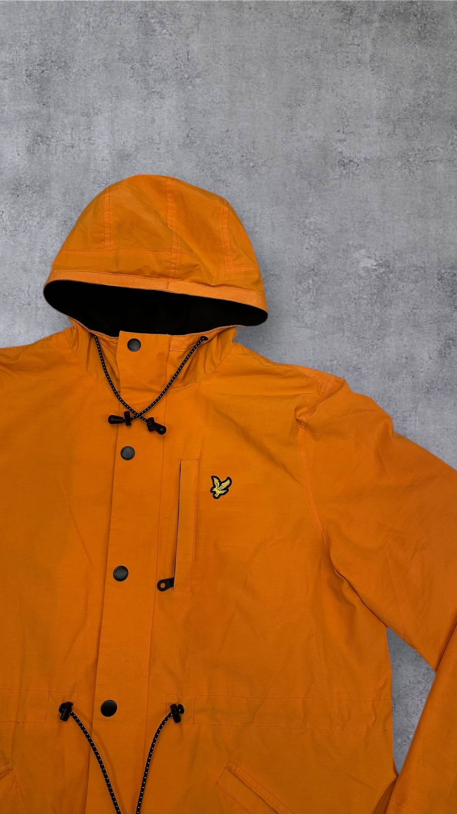 Lyle & Scott Regenmantel Orange L