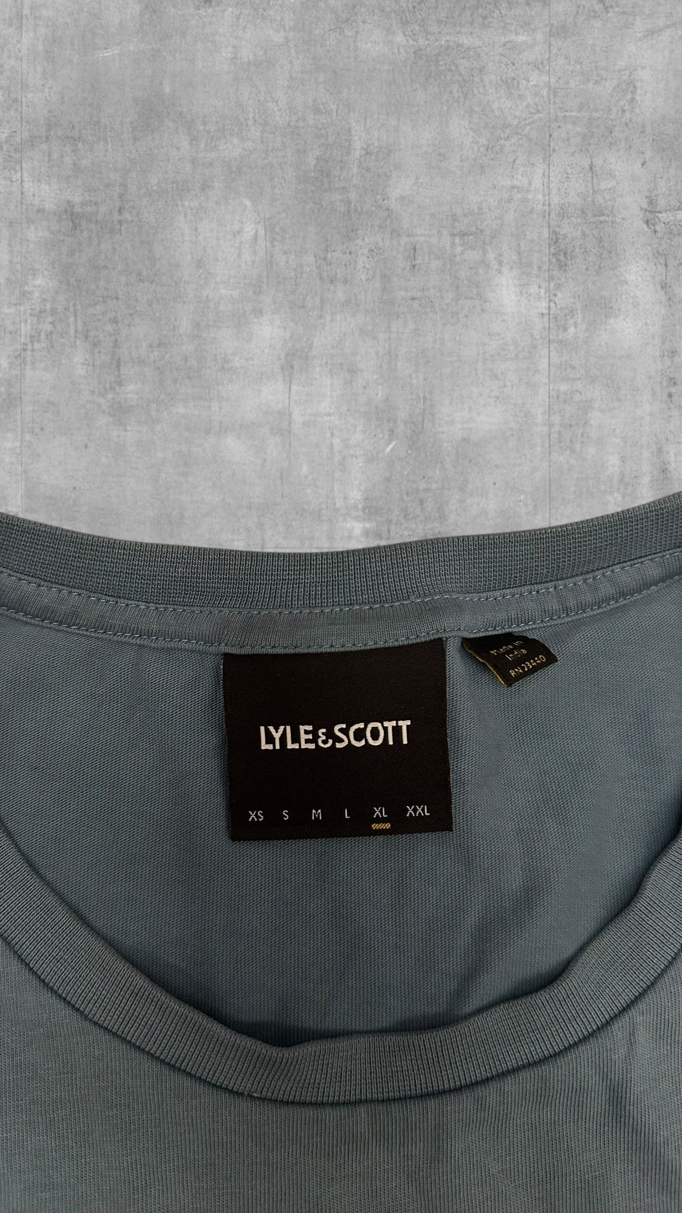 Lyle & Scott T-shirt Türkis XL