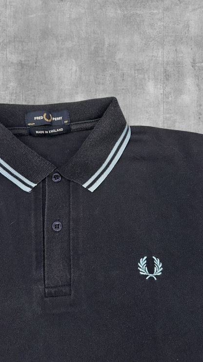 Fred Perry Polo Shirt Schwarzblau M