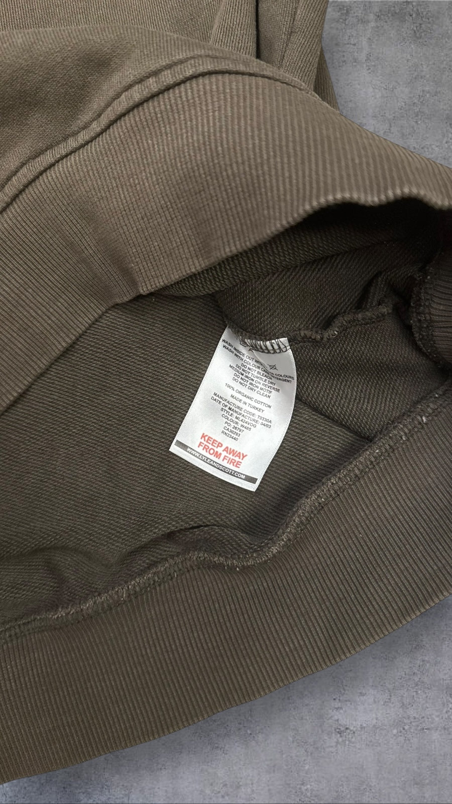 Lyle & Scott Sweatshirt Khaki M