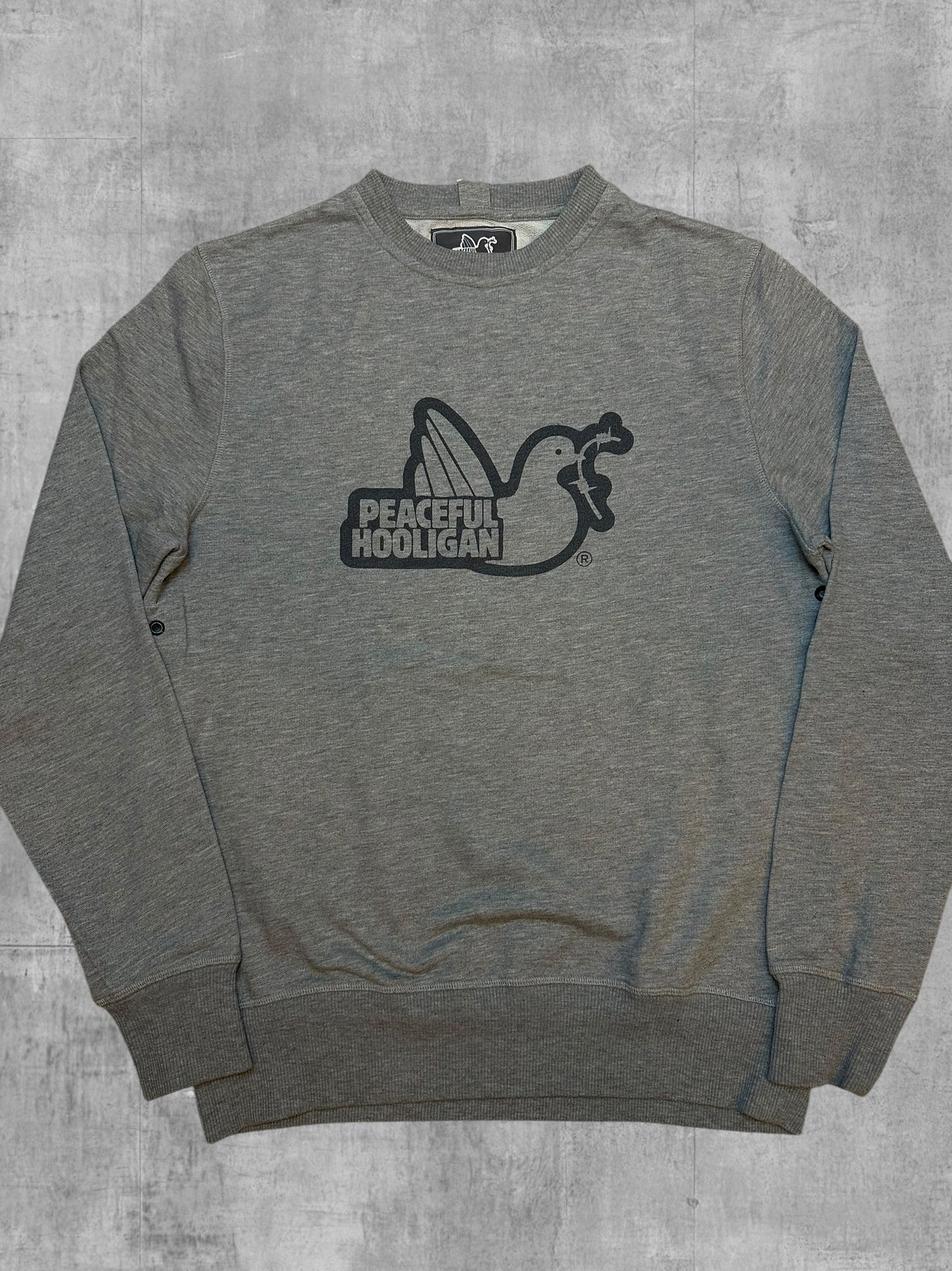 Peaceful Hooligan Sweatshirt Grau M