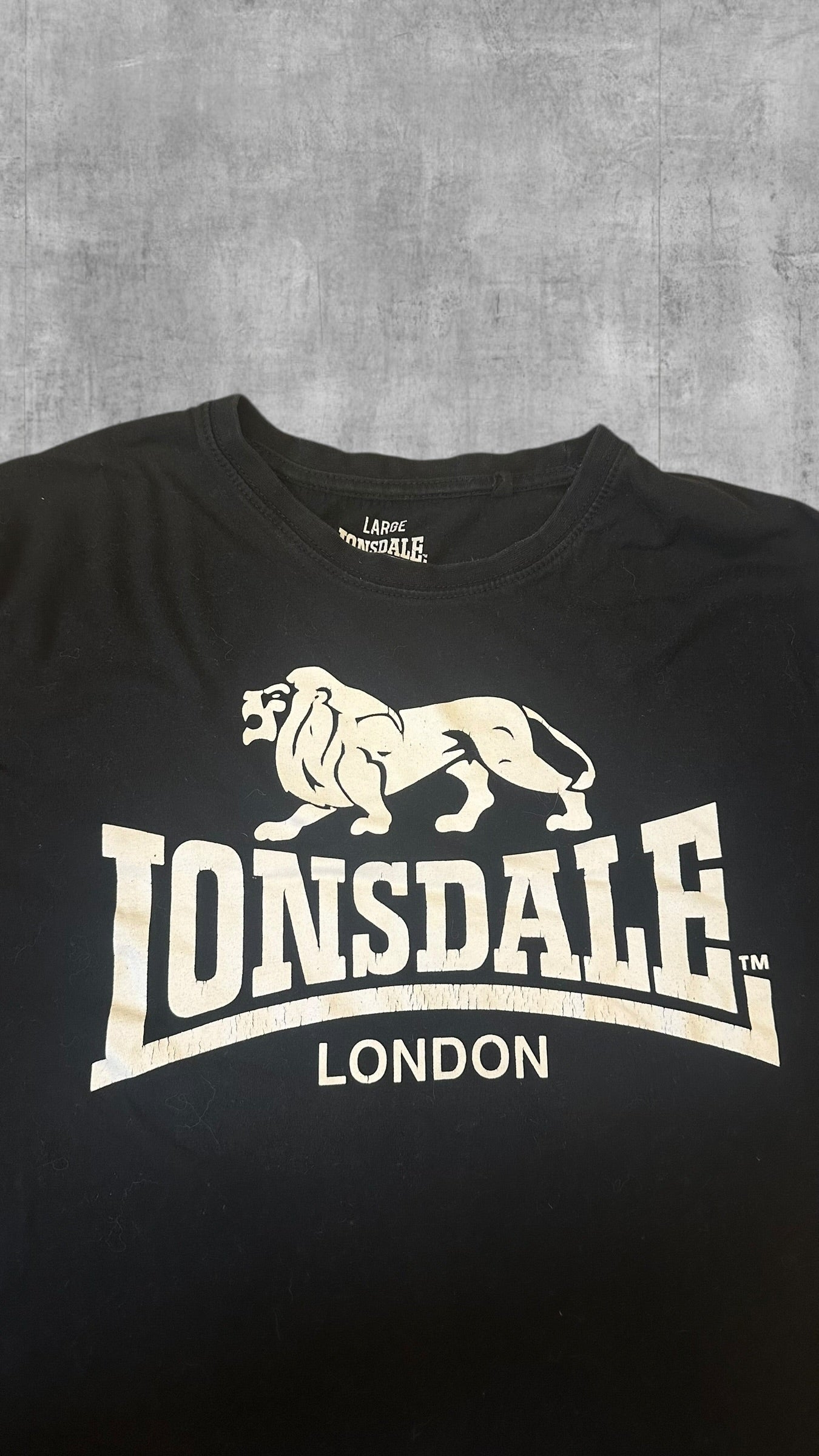 Lonsdale London T-Shirt Schwarz L