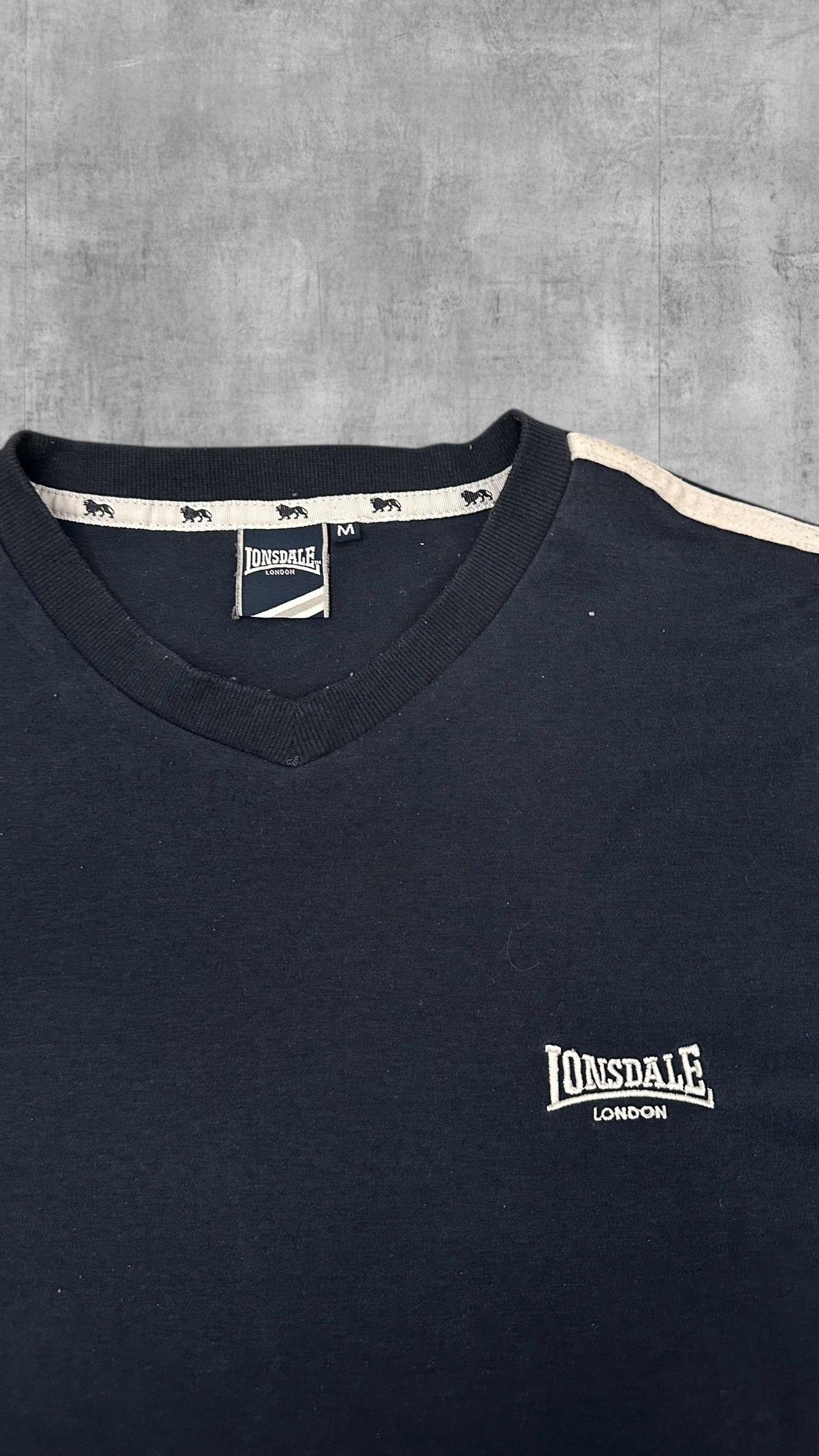 Lonsdale London Taped T-Shirt Schwarz M