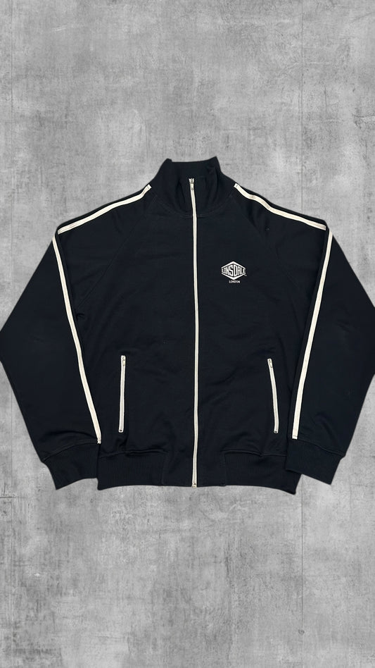 Lonsdale London taped Trainingsjacke Backprint Navy Blau Weiß Ma