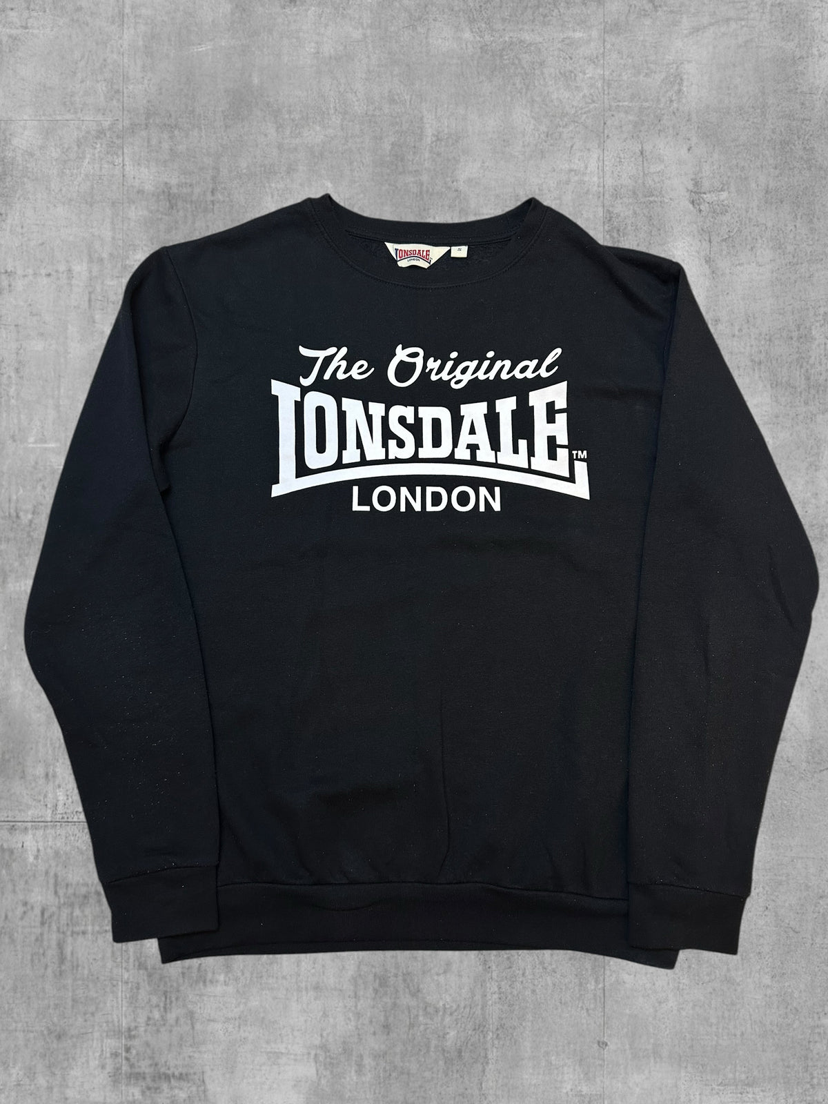 Lonsdale London Sweat-shirt Noir Blanc S