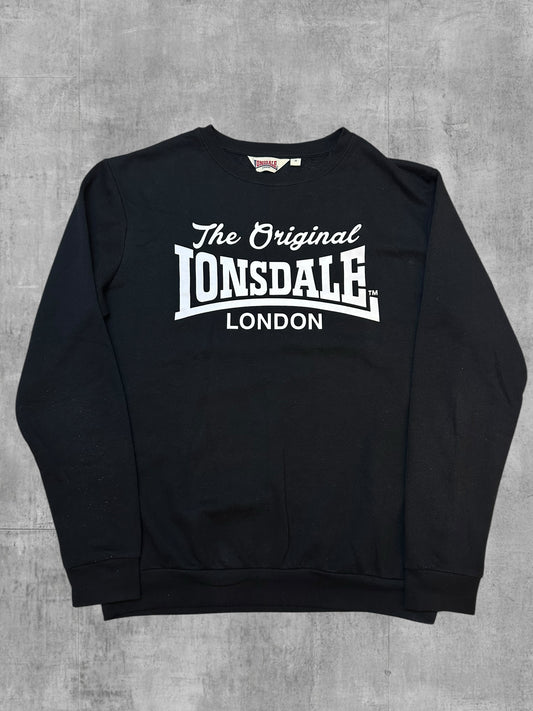 Lonsdale London Sweatshirt Black White S