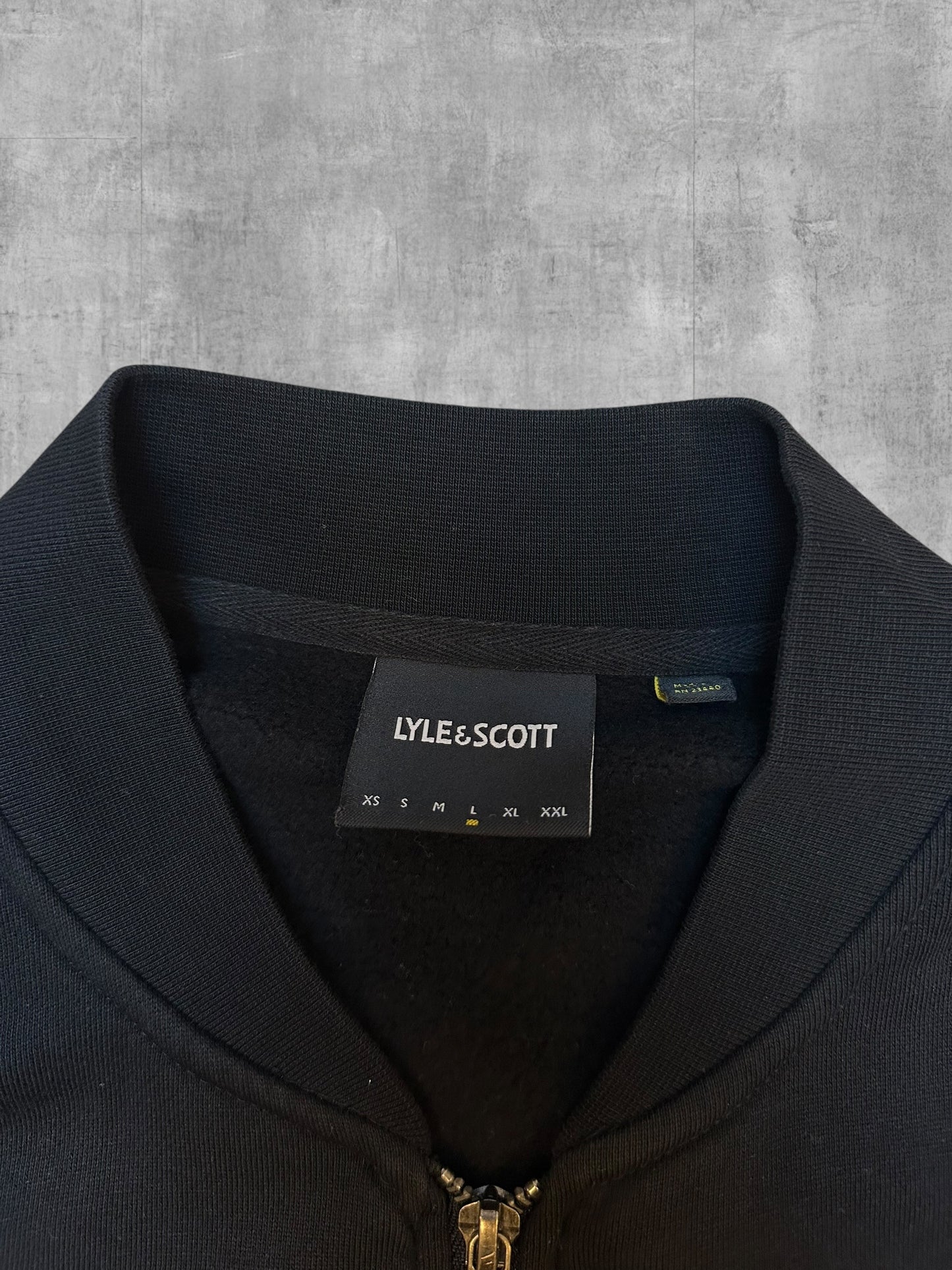 Lyle & Scott Bomberjacke Schwarz L