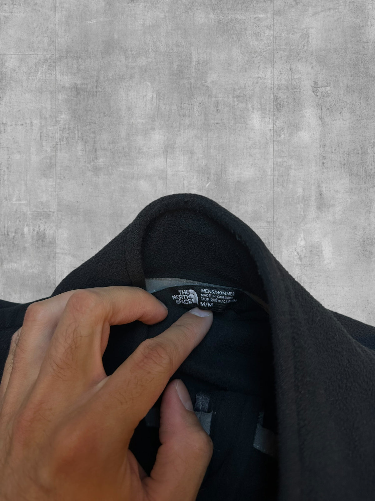 The North Face Fleecejacke Schwarz M