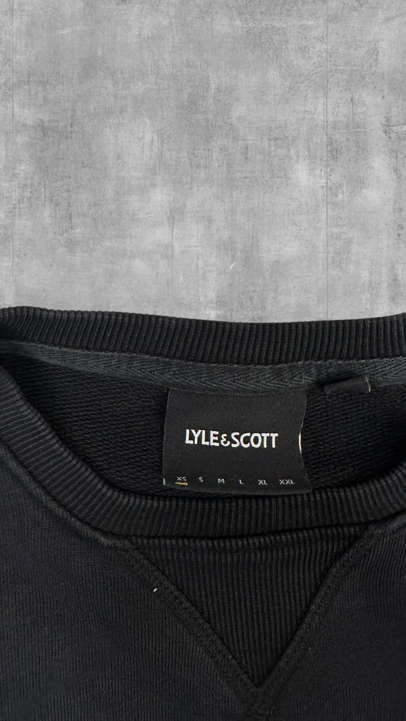 Lyle & Scott Sweatshirt Schwarz XS