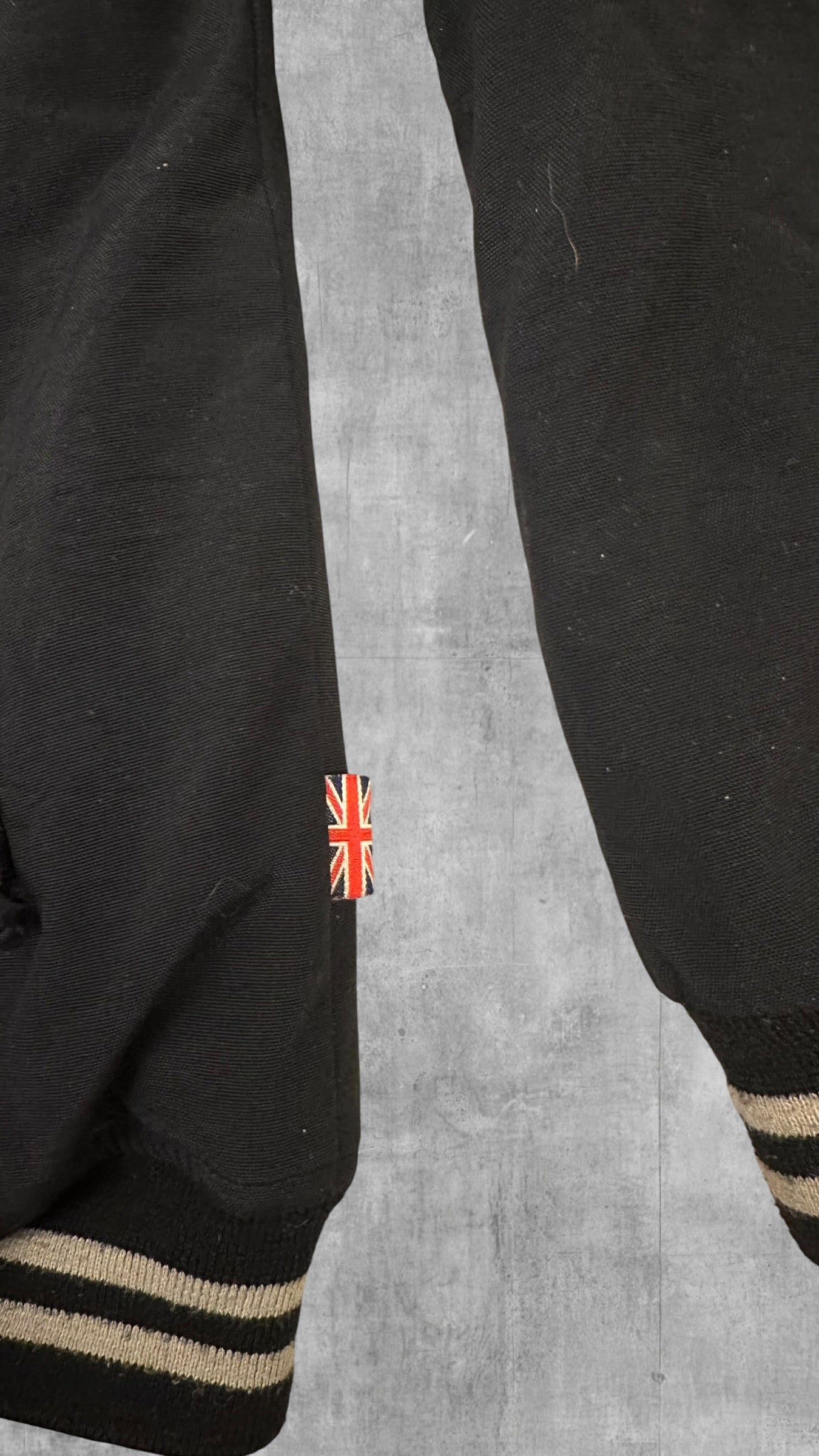 Lonsdale London Bomberjacke Regenjacke Schwarz Backprint M