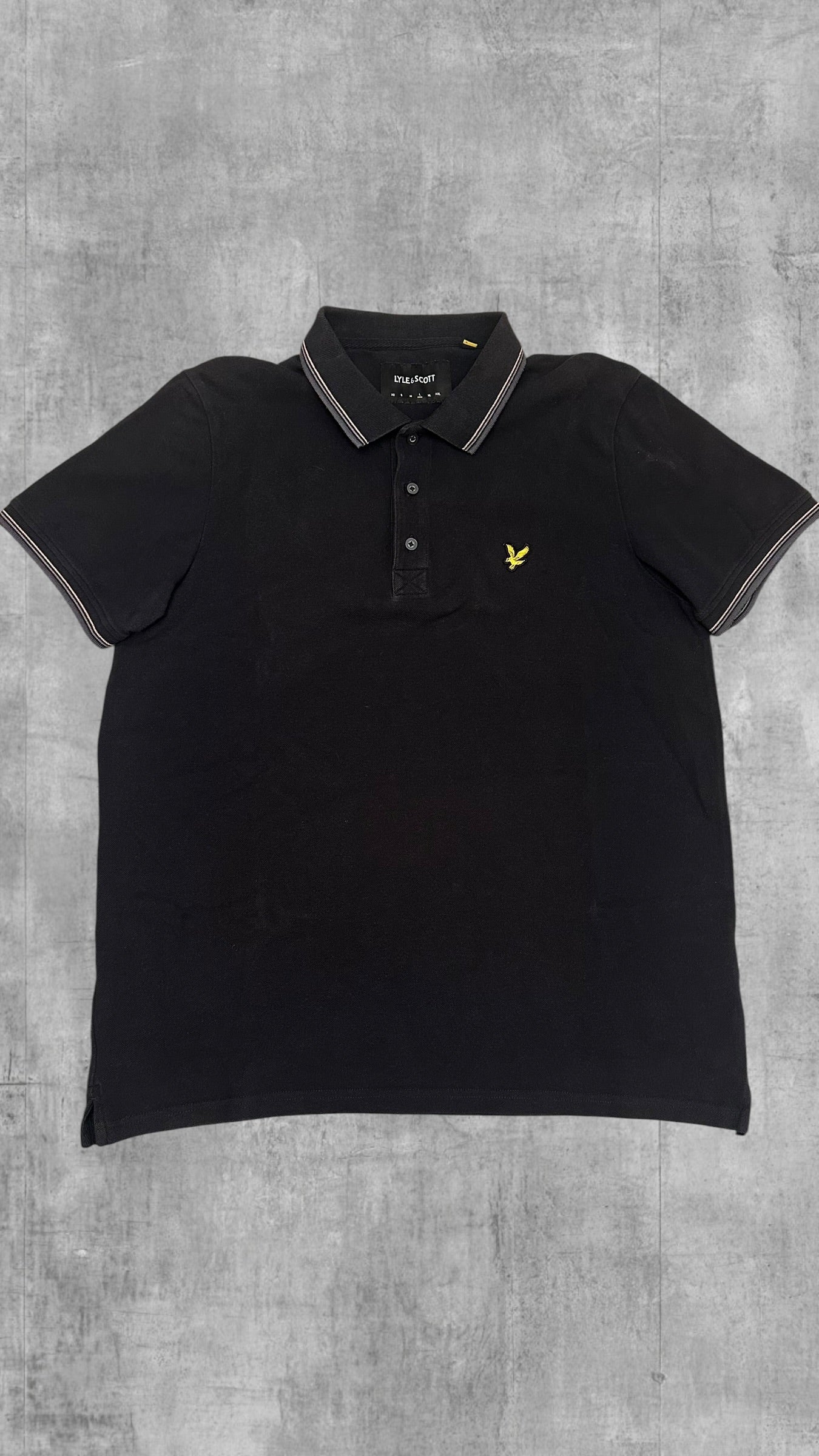 Lyle & Scott Polo Shirt Schwarz L