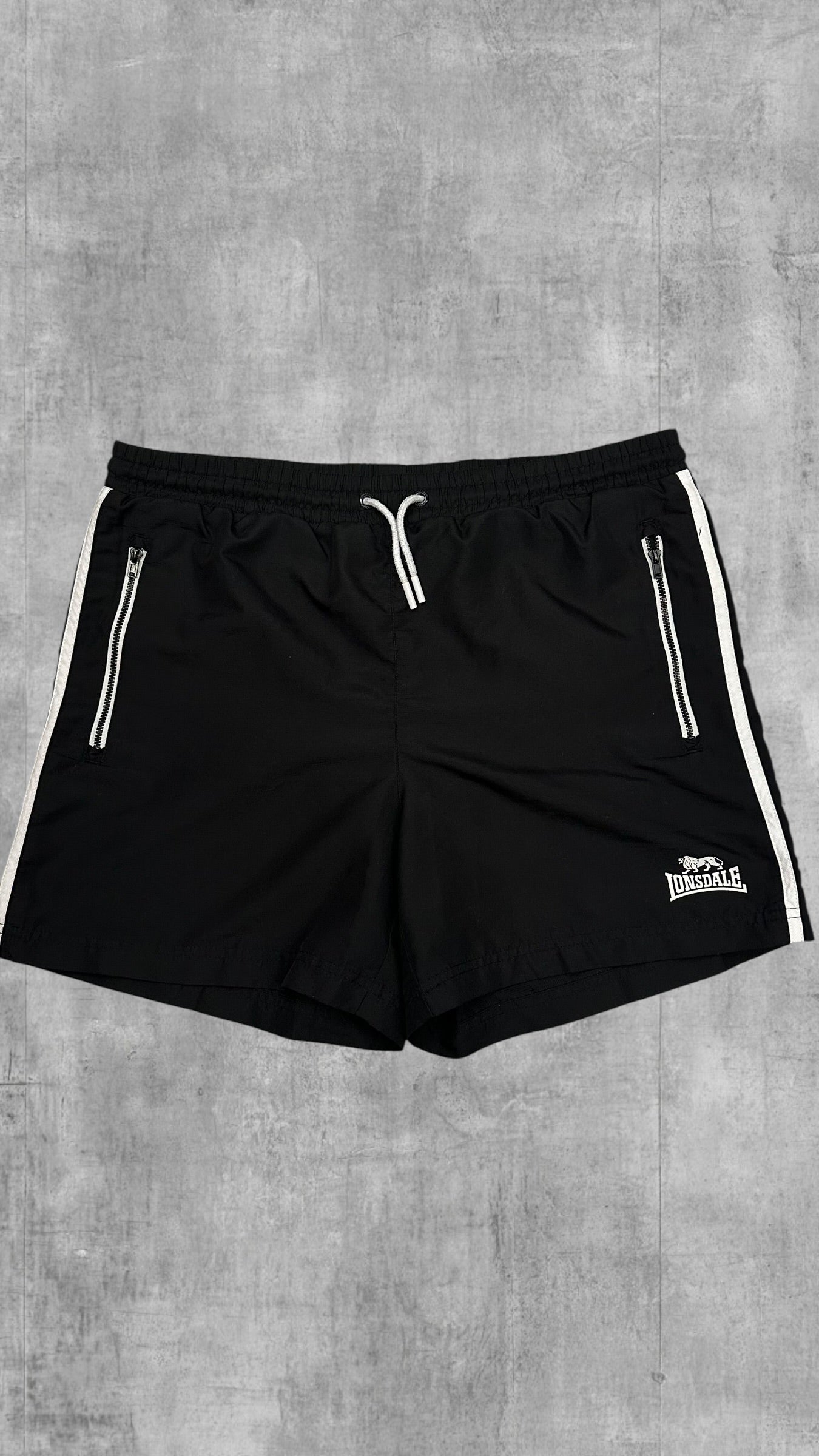 Lonsdale London Sport Shorts Kurze Hose Schwarz S