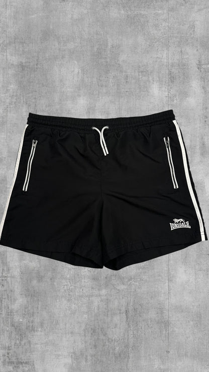 Lonsdale London Sport Shorts Kurze Hose Schwarz S