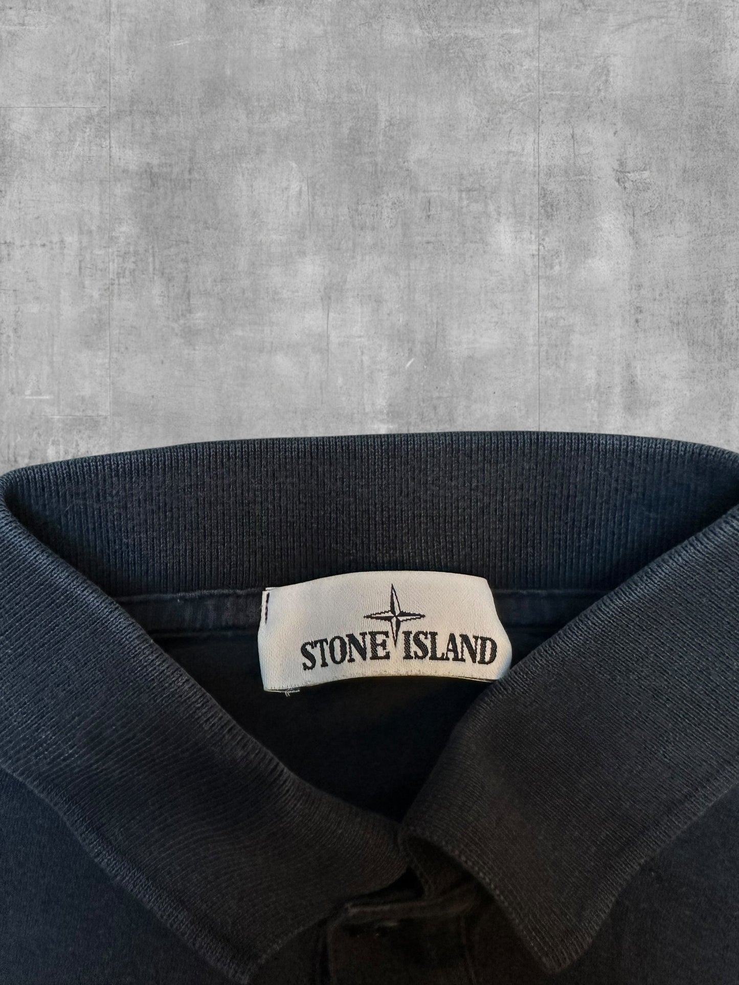 Stone Island Polo Shirt Navy Blau M
