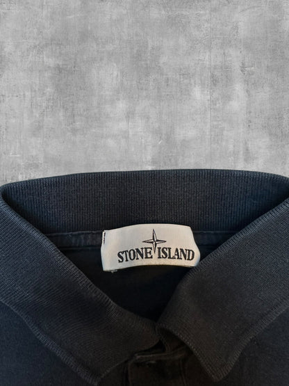 Stone Island Polo Shirt Navy Blau M