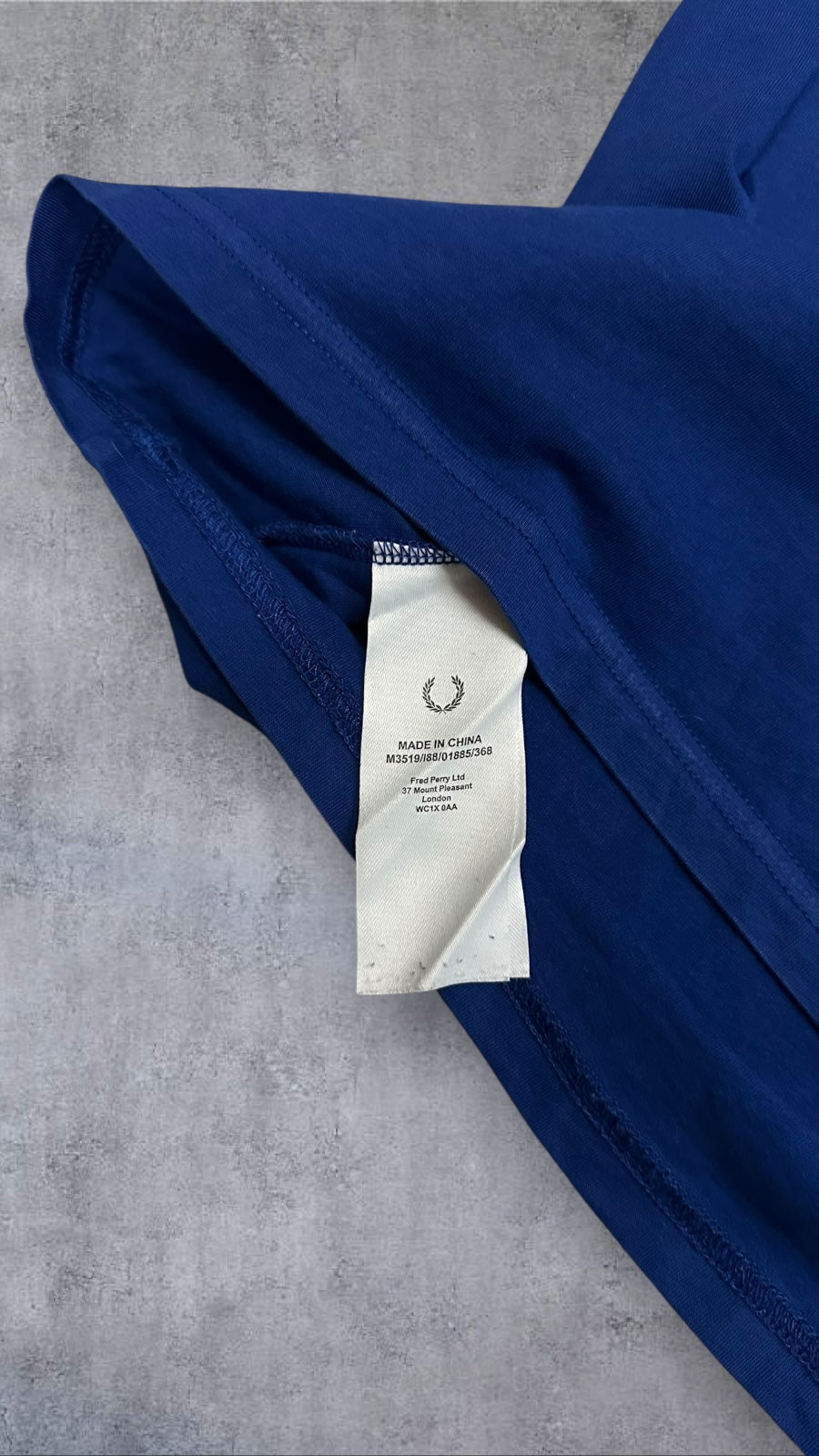 Fred Perry T-Shirt Dunkelblau XL