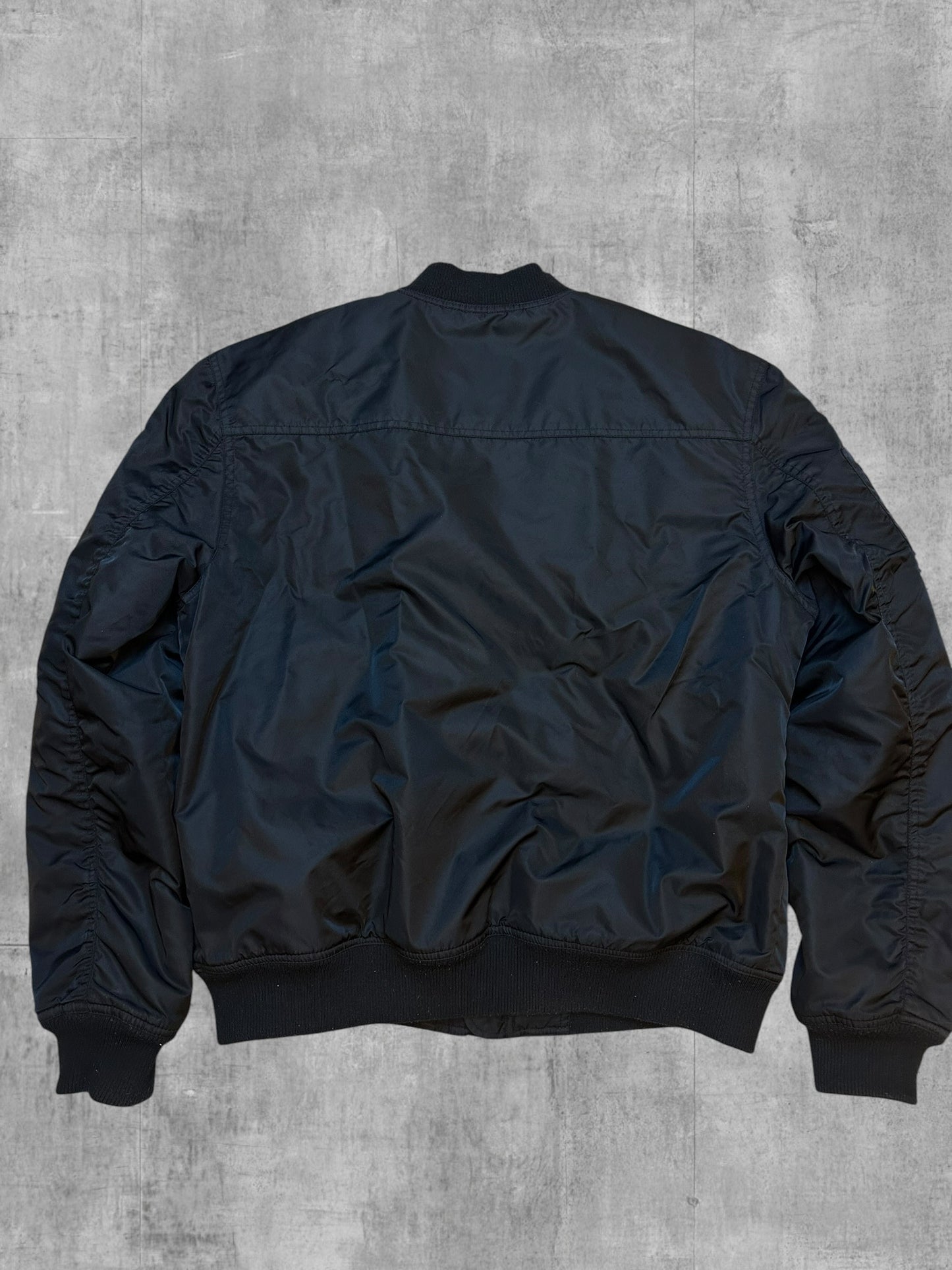 Lonsdale London Harrington Bomber Jacke Schwarz XL