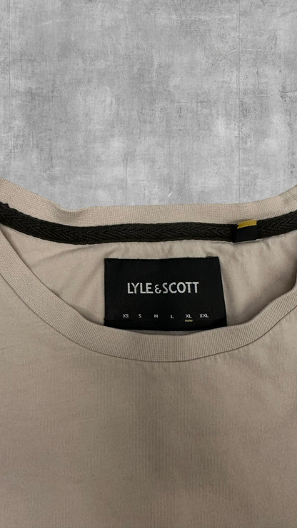 Lyle & Scott T-shirt Creme Weiß XL