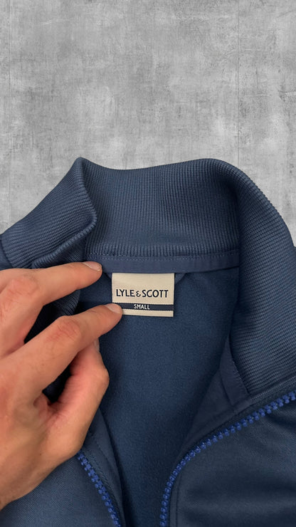 Lyle & Scott Half / Quarter Zip Pullover Navy Blau S