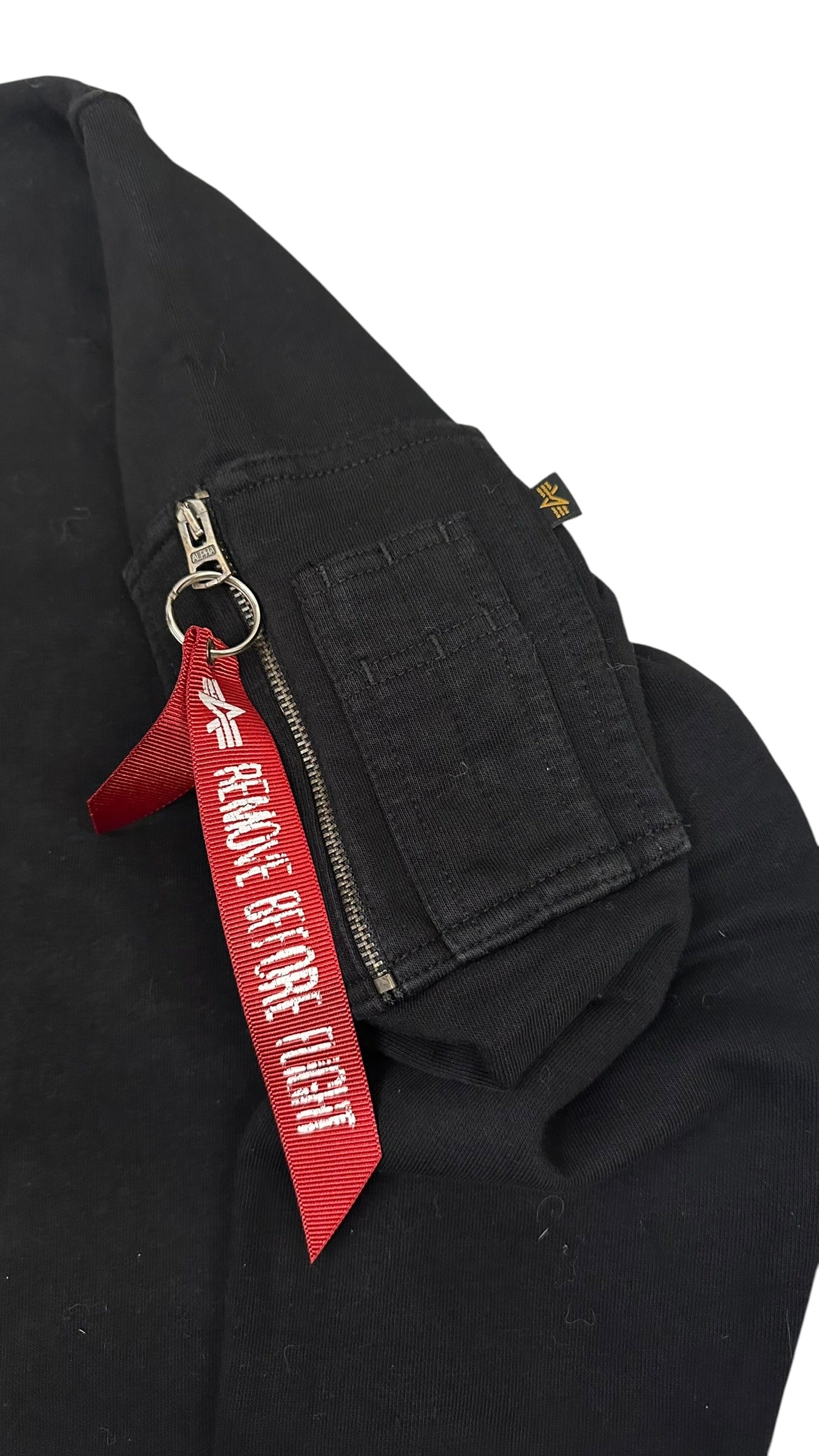 Alpha Industries Sweatshirt Schwarz L