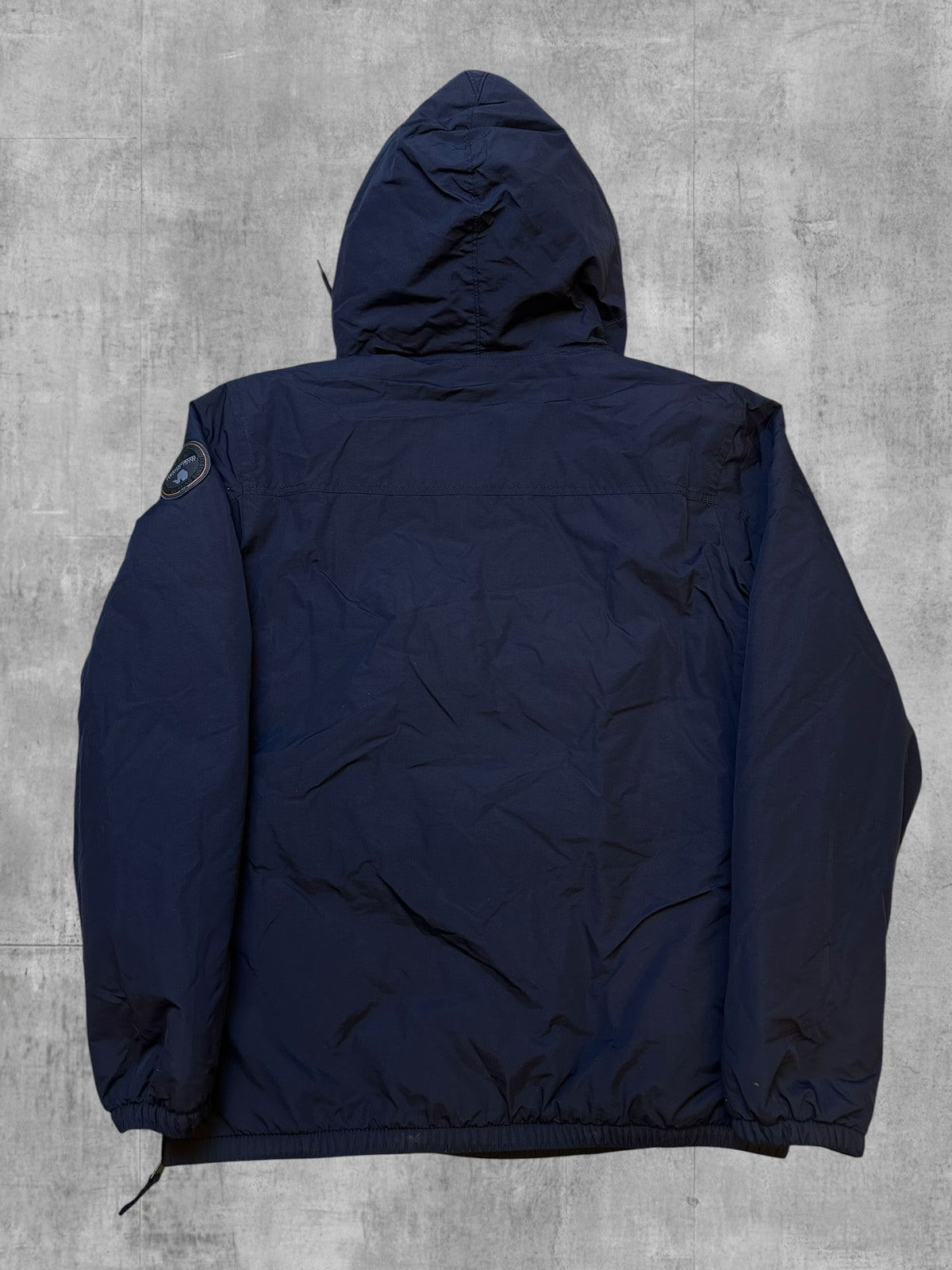 Napapijri Daunen Windbreaker Regenjacke Navy Blau S