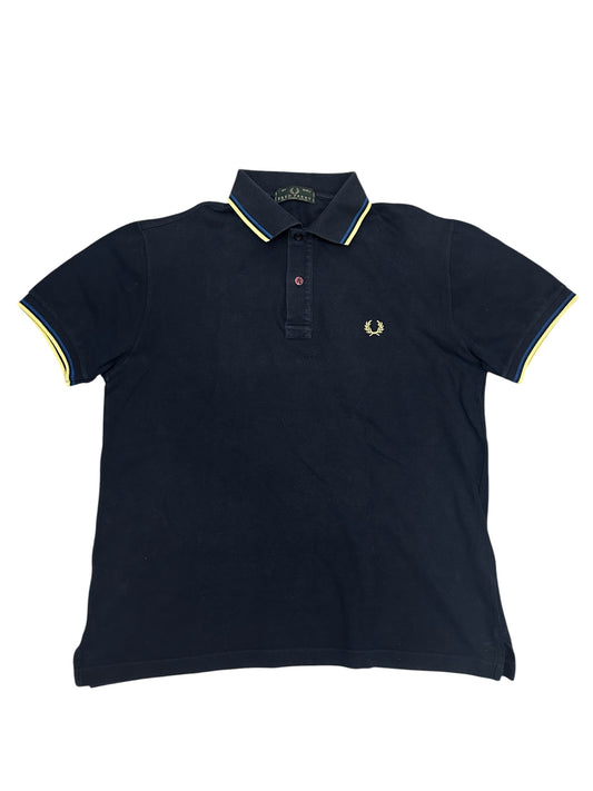 Fred Perry Polo Shirt Schwarzblau M