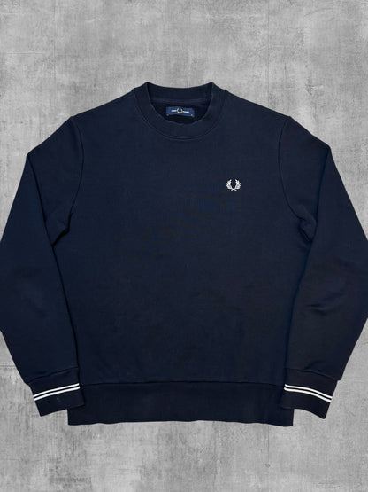 Fred Perry Sweatshirt Schwarz M