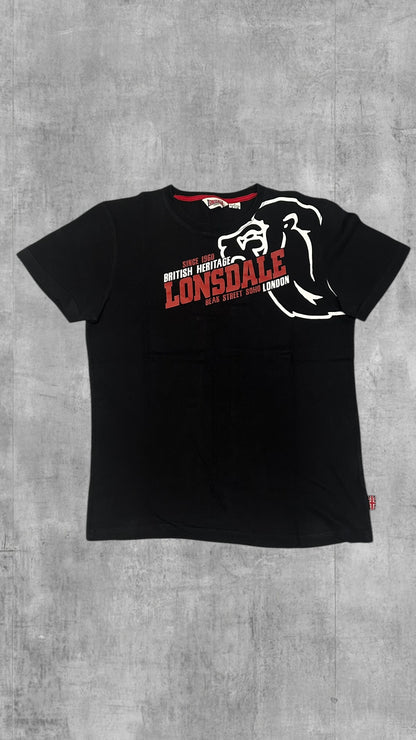 Lonsdale London Vintage T-Shirt Schwarz S