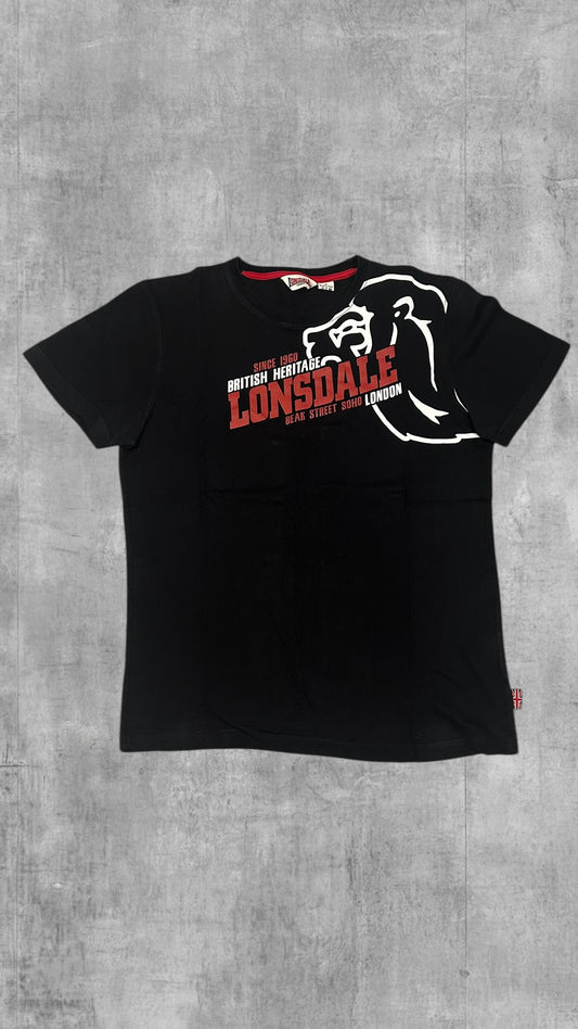 Lonsdale London Vintage T-Shirt Schwarz S