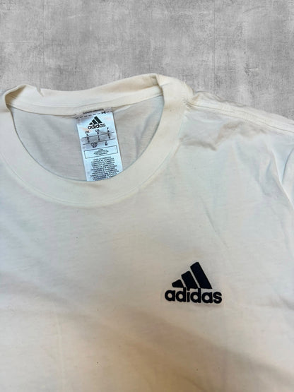 Adidas T-shirt Weiß S